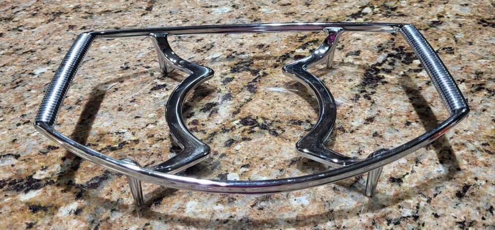 Vintage Corning Ware Stand P-11-M Chrome Casserole Rack Trivet Holder 10" X 7"